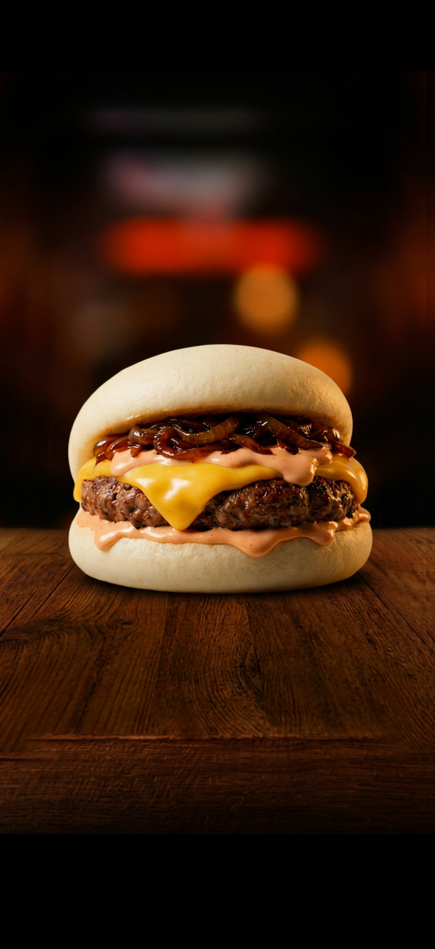 Burguer Bao Vaca Madurada