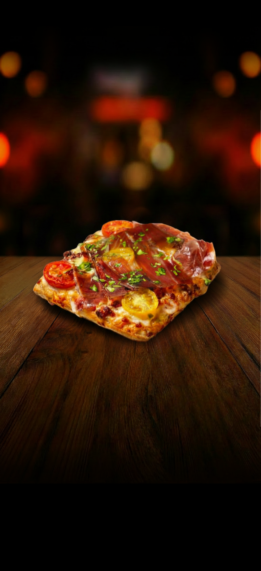 Focaccia con Jamón Ibérico